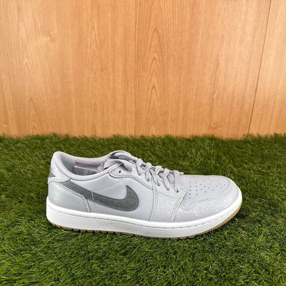 Air Jordan 1 Low Golf Wolf Grey Gum Golf Shoes DD9315-006 Men\'s Size 8